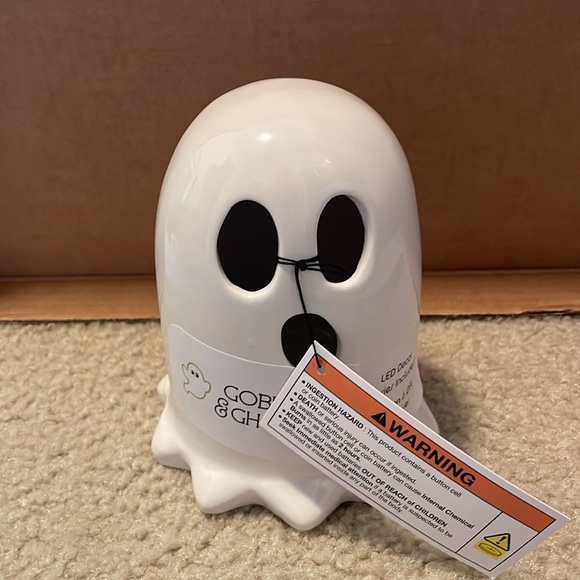 Goblin and Ghoul Halloween Ceramic Ghost-NEW - Picture 11 of 11